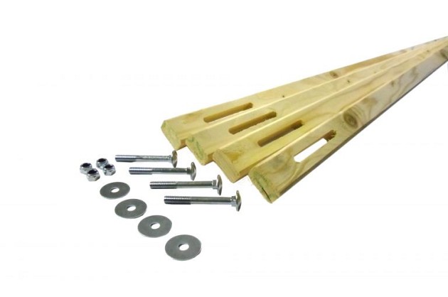 Dakverankeringsset t.b.v. 28 mm en 44 mm blokhutten.*