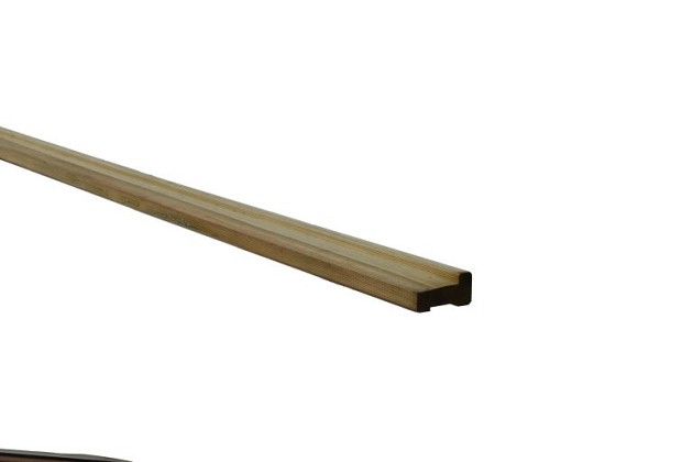 Grenen fundamentbalk 4,5 x 9,0 x 300 cm, groen geïmpregneerd.*