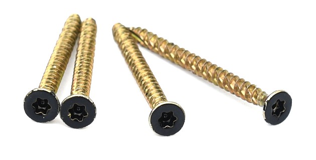 ++Schroef 3 x 45 mm met een zwarte kop, doos à 200 st.