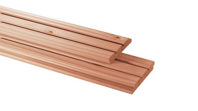 Redvision geschaafd triple profiel 2,2 X 14 X 400 cm.*