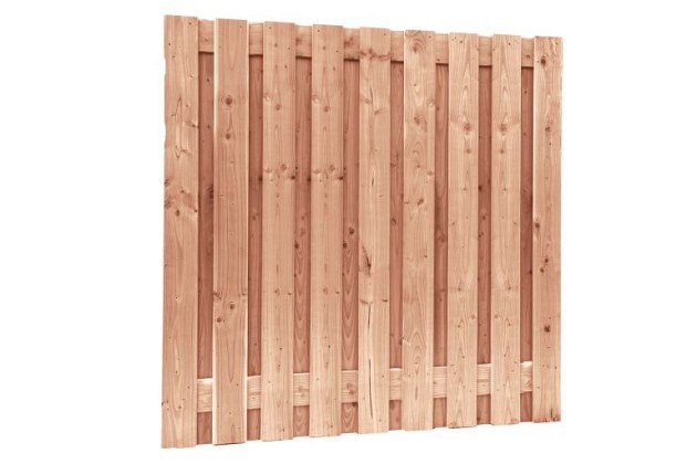 Redvision geschaafd plankenscherm 19-planks 16 mm, 180 x 180 cm, verticaal recht.*