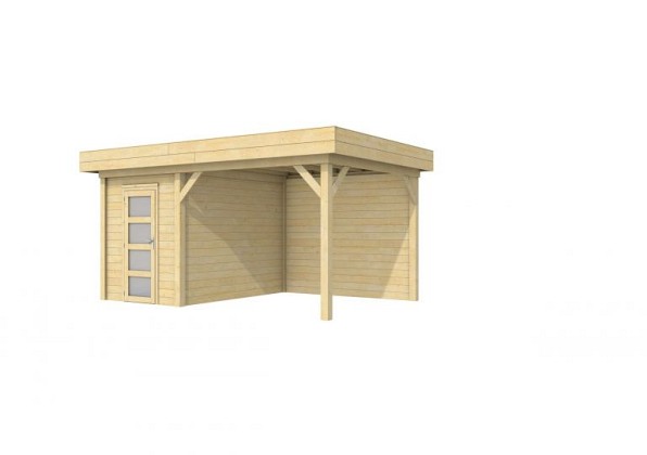 Vuren Topvision Kiekendief, 200 x 300 en luifel 300 cm, onbehandeld.*