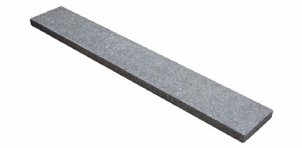 ++Natuursteen Basalt vijverranden 3x15x100 cm Geslepen