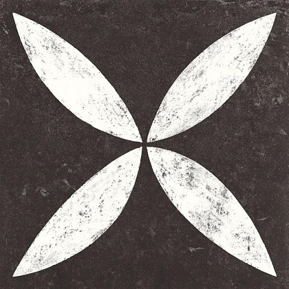 vtwonen Keramiek tegels  70x70x3.2 cm Belgian Stone Flower White*