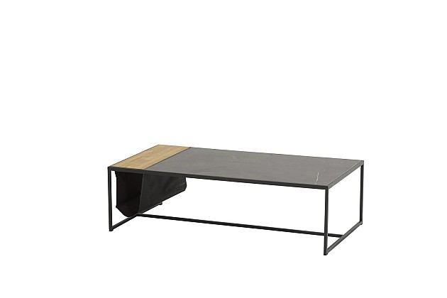 4 Seasons Outdoor Atlas loungetafel antraciet122 x 62 x 35 cm.