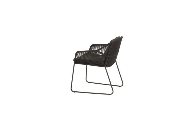 4 Seasons Outdoor Accor dining stoel antraciet incl. kussens - SHOWROOMMODEL