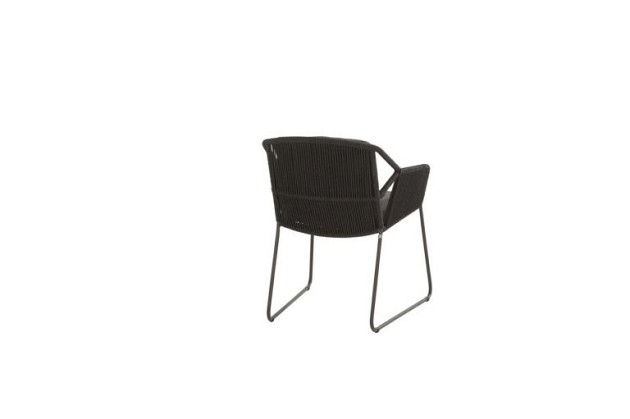 4 Seasons Outdoor Accor dining stoel antraciet incl. kussens - SHOWROOMMODEL