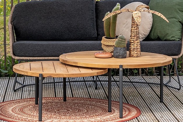 4 Seasons Outdoor Yoga bijzettafel 73 cm. Ø (H35) OP=OP