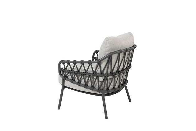 4 Seasons Outdoor Calpi low dining tuinstoel incl. 2 kussens OP=OP