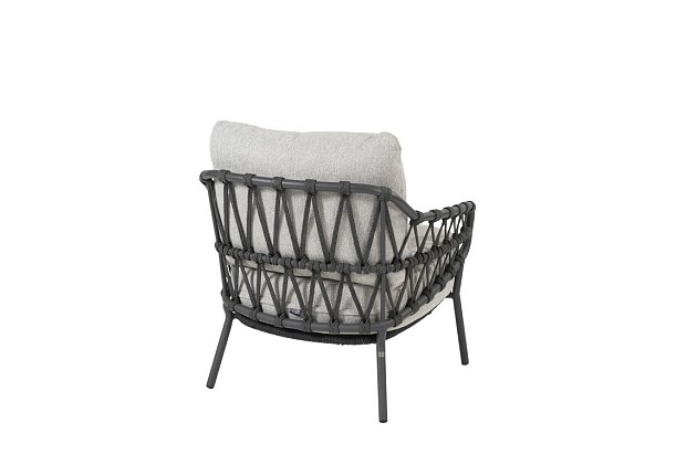 4 Seasons Outdoor Calpi low dining tuinstoel incl. 2 kussens OP=OP
