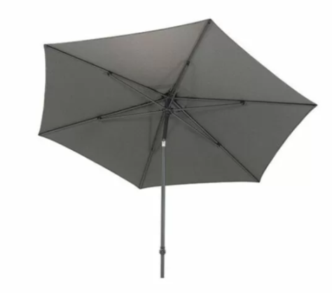 4 Seasons Outdoor Azzurro parasol 300 cm. Ø antraciet OP=OP