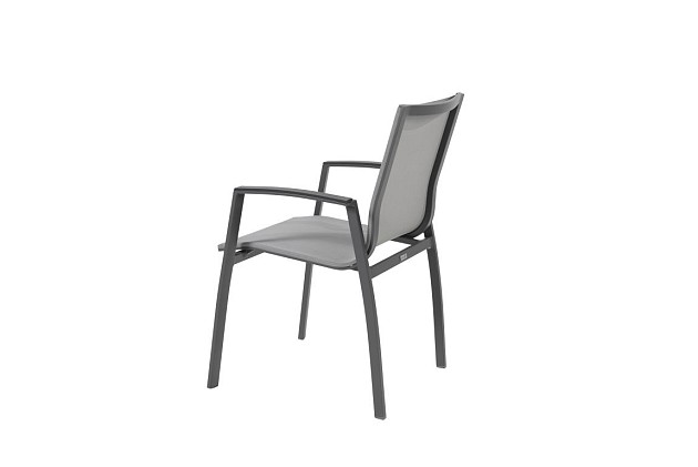 Taste by 4 Seasons Outdoor Torino stapelbare tuinstoel antraciet OP=OP