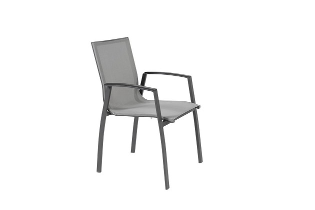 Taste by 4 Seasons Outdoor Torino stapelbare tuinstoel antraciet OP=OP