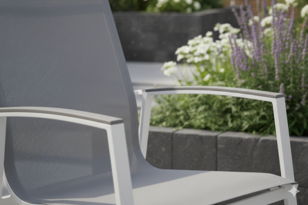 Taste by 4 Seasons Outdoor Torino stapelbare tuinstoel wit