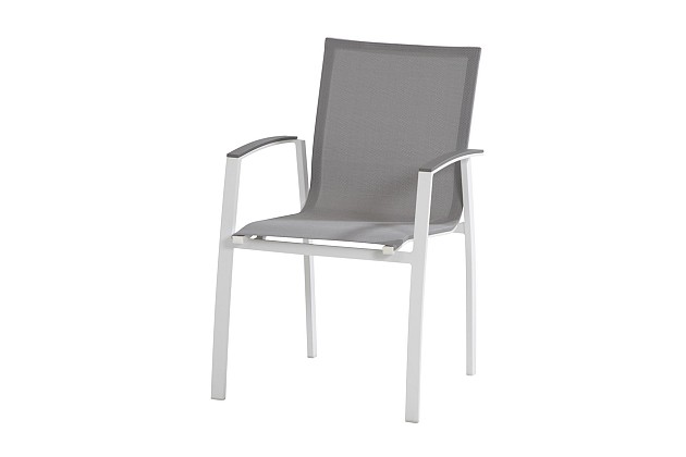 Taste by 4 Seasons Outdoor Torino stapelbare tuinstoel wit