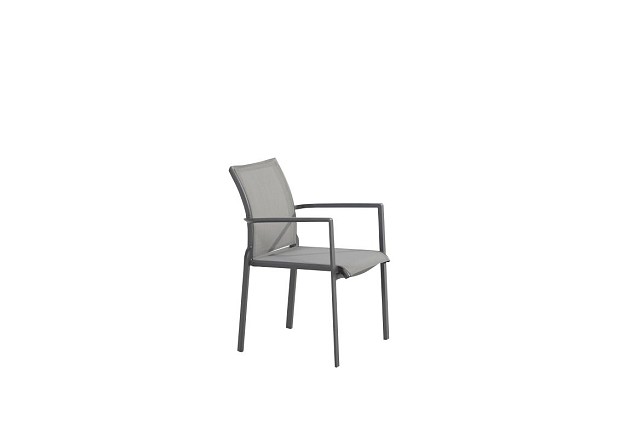 Taste by 4 Seasons Outdoor Melbourne stapelbare tuinstoel antraciet