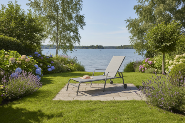 Taste by 4 Seasons Outdoor Solana verrijdbaar ligbed antraciet