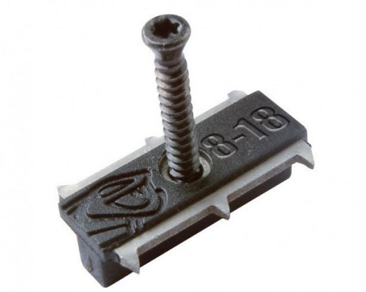 Cobra hybride Clip 8-18 M montageset tbv WPC schroef 4,2x35 mm 90st + bit per set*