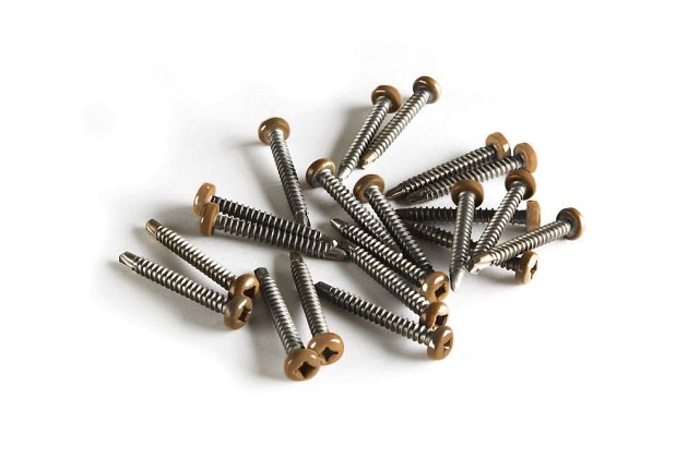 Schroef WEO Teak tx 4,2x38mm(100) 100 schr./doosje +bit torx rvs AISI304 (1447)