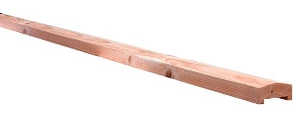 ++ Douglas geschaafde afdekkap met sponning (6,1 x 1 cm) 4,2 x 8,5 x 180 cm, onbehandeld.
