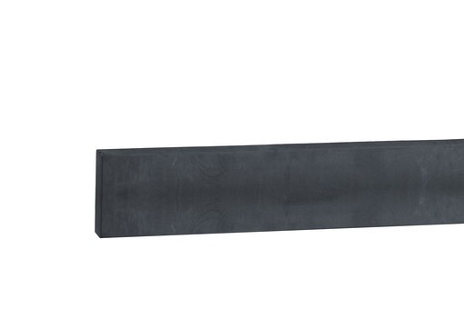 ++ Betonplaat glad 24 x 3,5 x 184 cm, antraciet ongecoat.