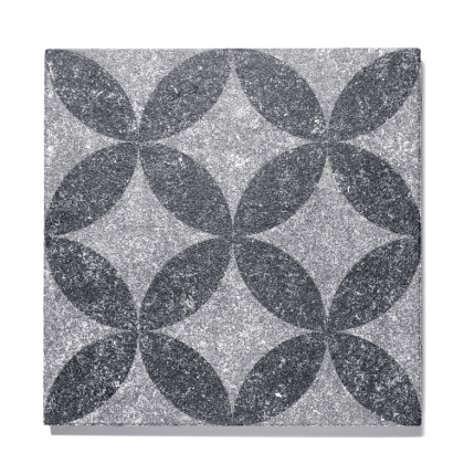 GeoProArte® 60x60x4 Light Grey Flower* UITLOPEND