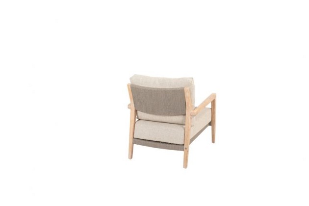 4 Seasons Outdoor Julia loungestoel teak incl. kussens OP=OP