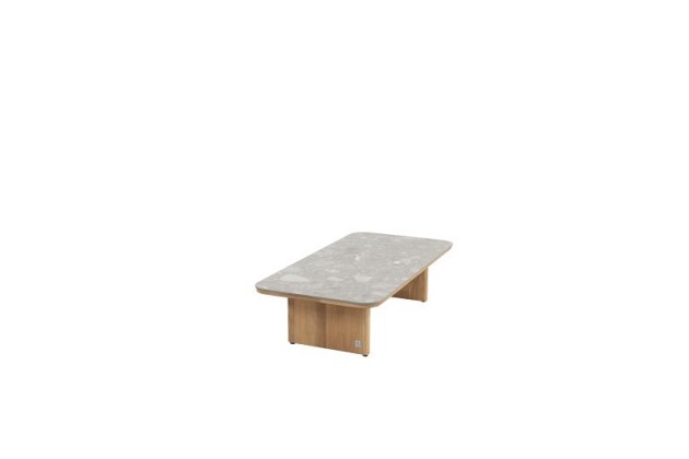 4 Seasons Outdoor Lucas loungetafel teak terrazzo 120 X 60 cm OP=OP