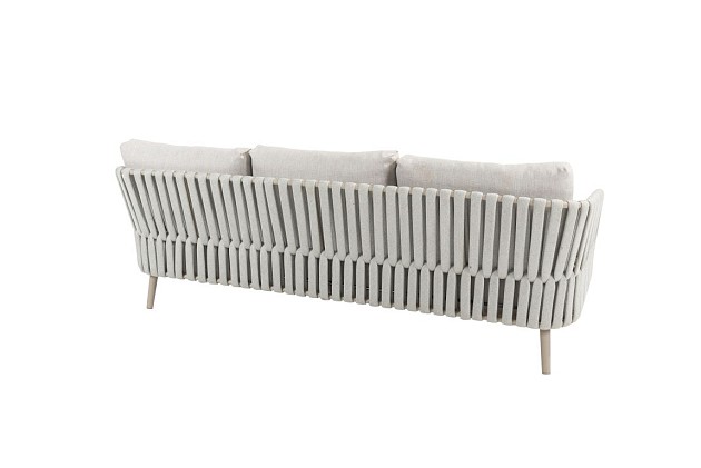 Taste by 4 Seasons Outdoor Eva loungeset 3-zits loungebank met twee loungestoel OP=OP