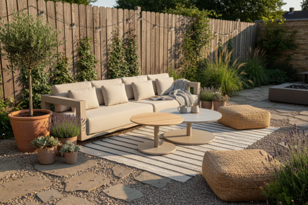 Taste by 4 Seasons Outdoor Sarah loungetafels set latte 65and80 cm