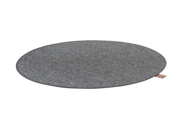 4 Seasons Outdoor buitenkleed rond antraciet 200 cm