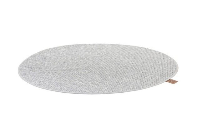 4 Seasons Outdoor buitenkleed rond grijs 200 cm