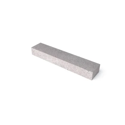 BETONBIELS MET FACET 100X20X12 CM GRIJS*