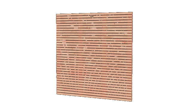 ++ Tuinscherm Elan 180 Excellent douglas, 180 x 180 cm, onbehandeld.