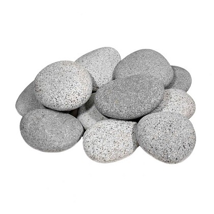 Beach Pebbles light grey (New) 30-60 mm | zak 20 kg*