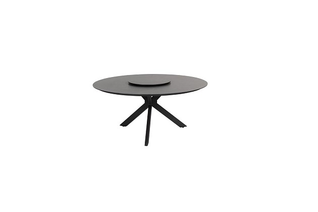 4 Seasons Outdoor Lazy Susan HPL slate antraciet 58 cm. Ø