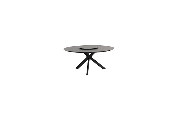 4 Seasons Outdoor Lazy Susan HPL slate antraciet 58 cm. Ø