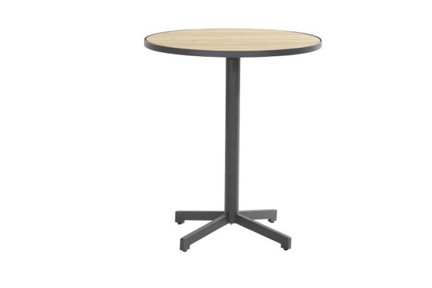 Taste why 4 Seasons  Outdoor Fiesta Bartafel rond 90 cm. (H 105 cm) Teak - Showroommodel OP=OP
