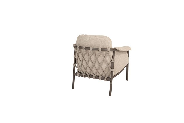 4 Seasons Outdoor Ezra loungestoel incl. kussens