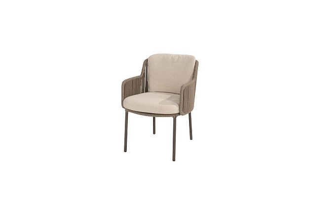 4 Seasons Outdoor Bernini tuinstoel terre incl. 2 kussens OP=OP