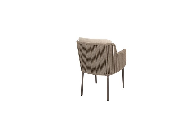 4 Seasons Outdoor Bernini tuinstoel terre incl. 2 kussens OP=OP