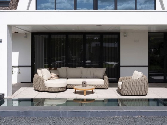 4 Seasons Outdoor Maxime loungestoel incl. 2 kussens