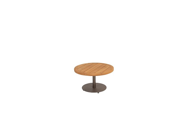 4 Seasons Outdoor Volta bijzettafel centrale poot terre 60 cm. Ø (H 35)