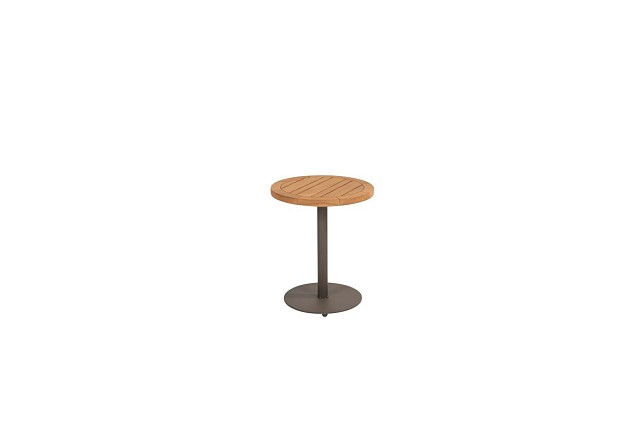 4 Seasons Outdoor Volta bijzettafel centrale poot terre 45 cm. Ø (H 55)