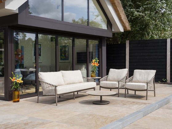 4 Seasons Outdoor Allora loungestoel incl. 2 kussens
