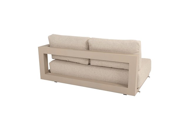4 Seasons Outdoor Metropolitan modulaire 2.5-zits loungebank latte armleuning links incl. 5 kussens