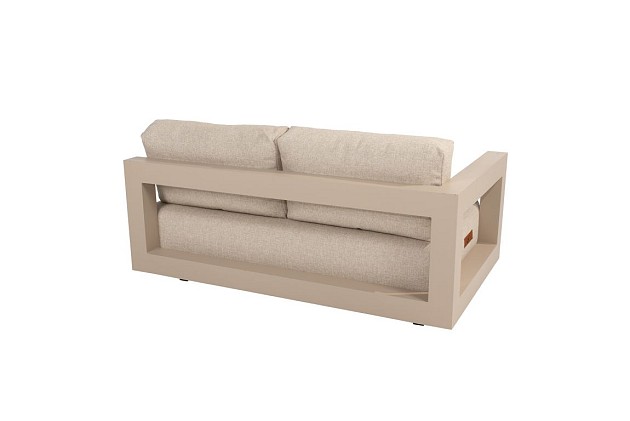 4 Seasons Outdoor Metropolitan modulaire 2.5-zits loungebank latte armleuning rechts incl. 5 kussens