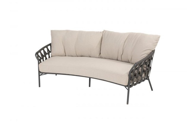 Taste by 4 Seasons Outdoor Albareto 2.5-zits loungebank antraciet