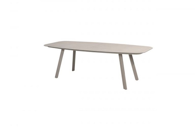 Taste by 4 Seasons Outdoor Manolo eettafel geprint keramiek cloud 240 X 103 cm