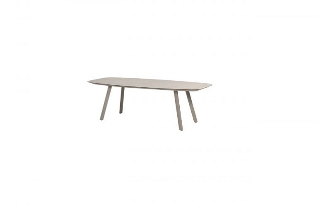 Taste by 4 Seasons Outdoor Manolo eettafel geprint keramiek cloud 240 X 103 cm